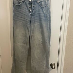 Wild Fable Super High Rise Straight Leg Jeans